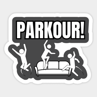 Parkour! Sticker